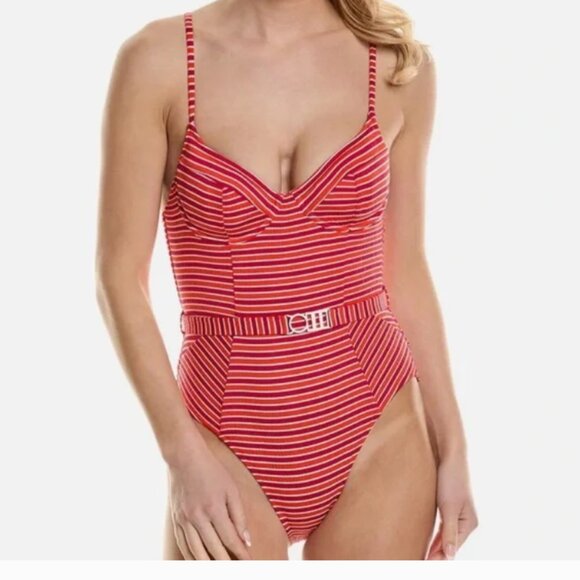 NWT Solid & Striped The Spencer One-Piece LARGE - Picture 1 of 9